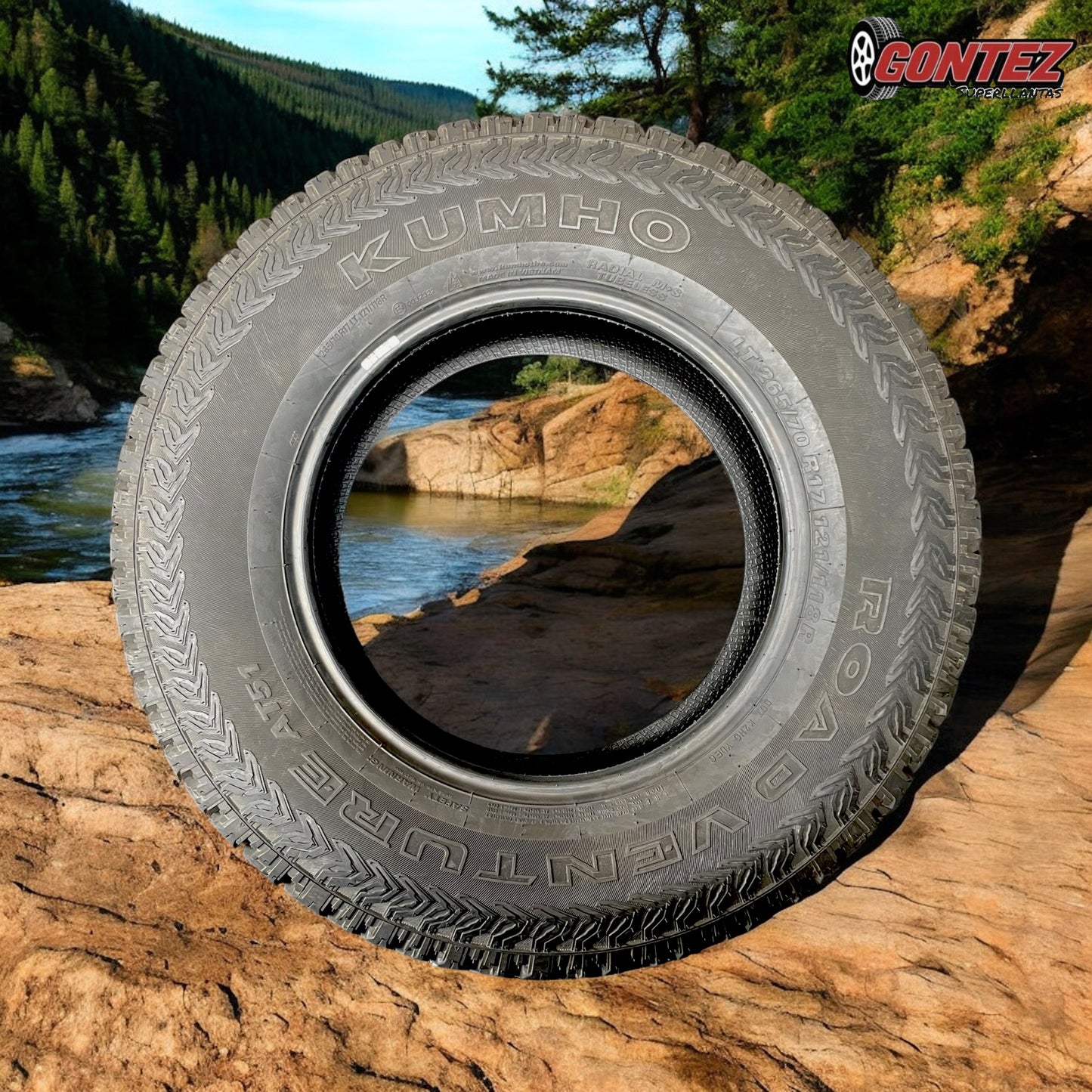 265 70 R17 Kumho RoadVenture AT51