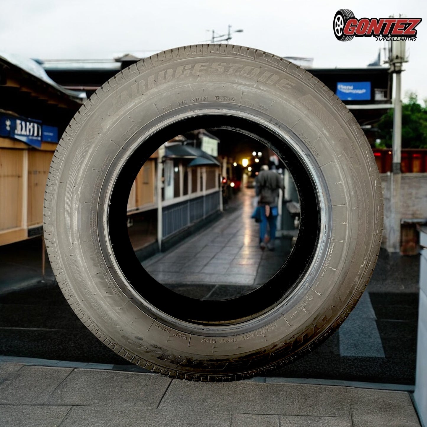 225 65 R17 Bridgestone Hp Sport AS