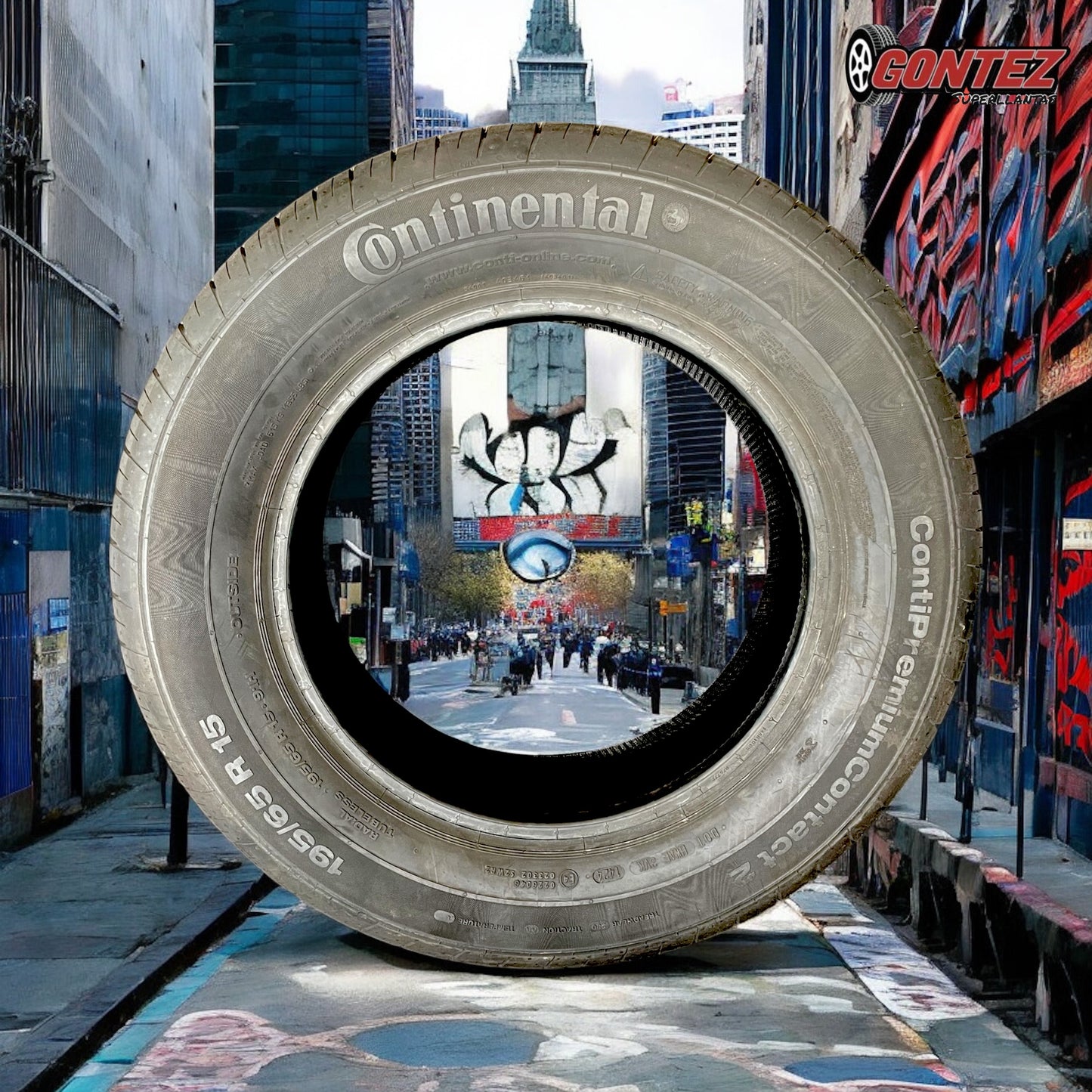 195 65 R15 Continental Contipremiumcontact 2