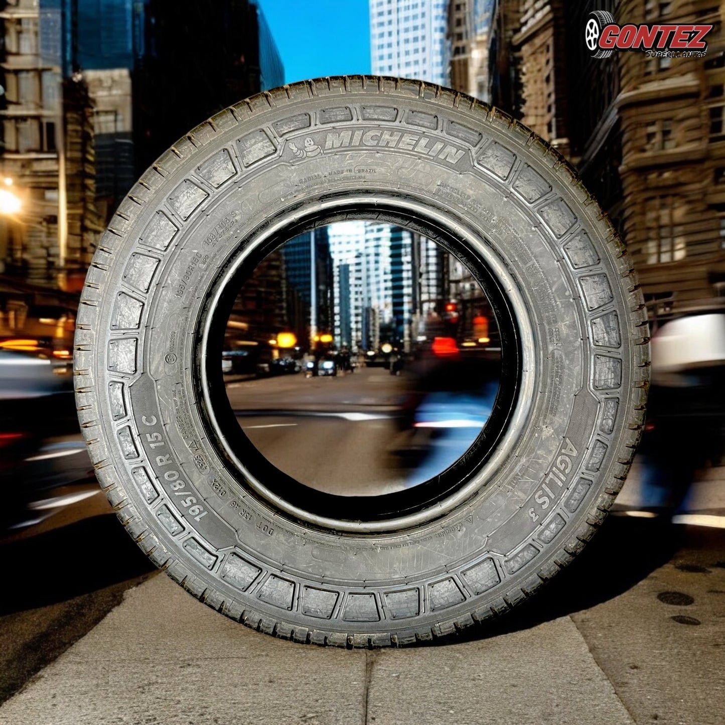 195 80 R15 Michelin Agilist 3